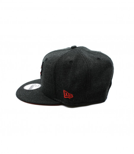 New Era Bulls di erica nera di snapback New Era Bulls di erica nera di snapback